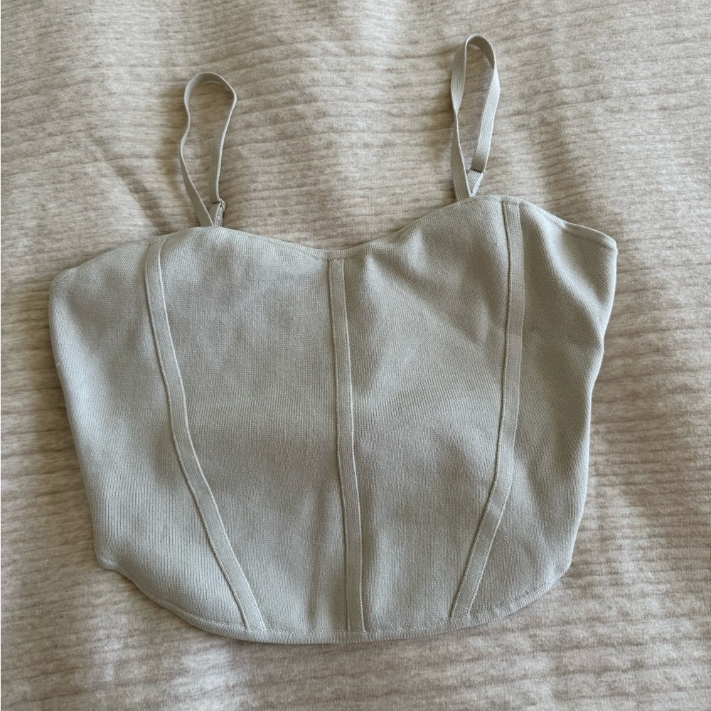 Babaton Beige Bustier